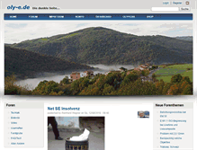 Tablet Screenshot of oly-e.de